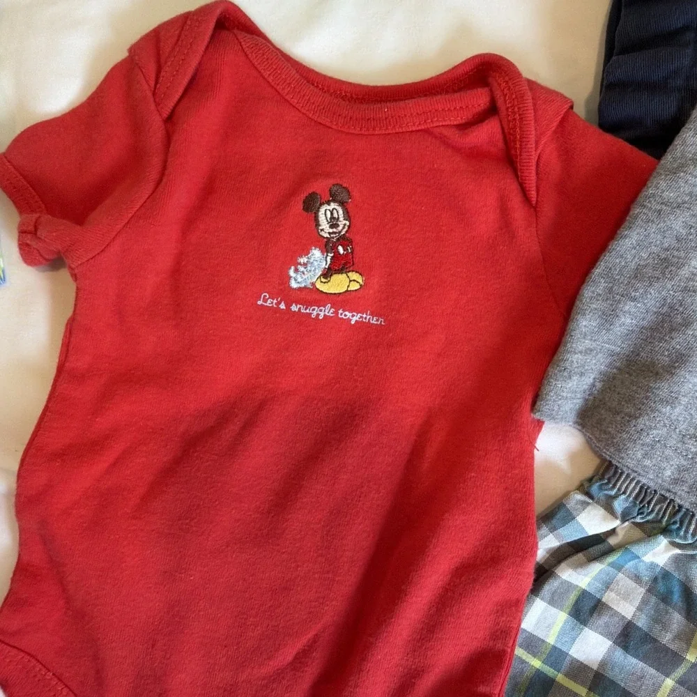 Baby Boy Clothing Lot Size 0-3 Month Some Vintage 11 Pieces Overalls X 2